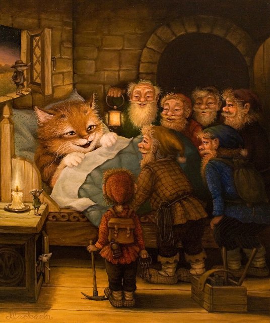 Сказочки кота Кузьмы... художник Александр Маскаев