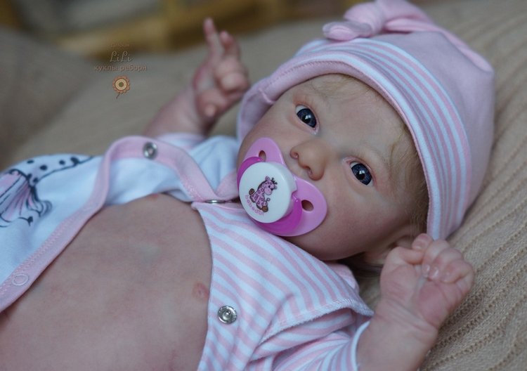 Моя малышка реборн Аврора Скай