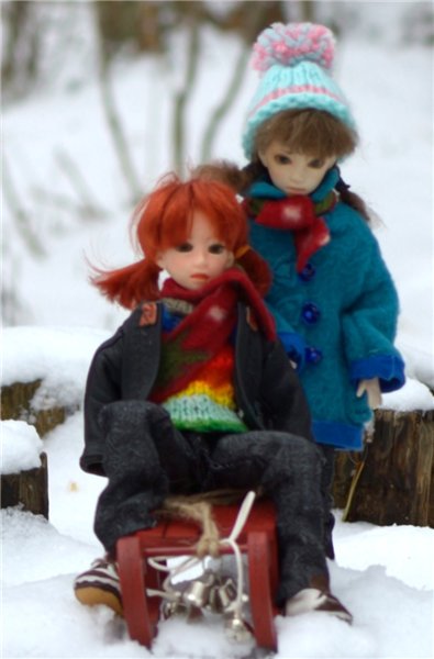 Зимняя прогулка — Куклы и тела Obitsu (Обитсу): 1/6