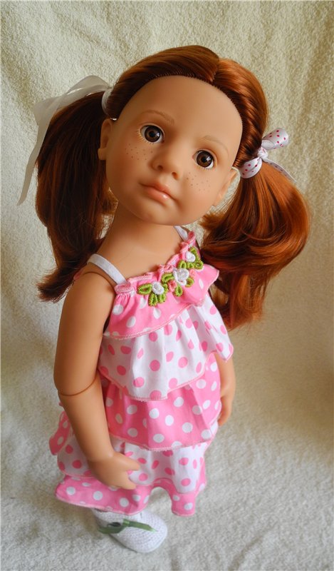 Новая модель Соня (Gotz 50 см) и новые наряды