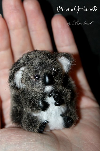 Миниатюрные создания — Игрушки в смешанной технике (мех и глина): Арт