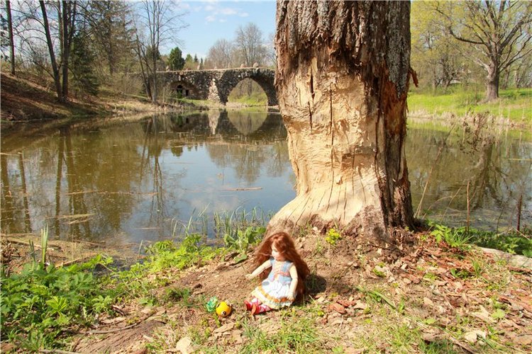 Сказочное Василёво. Реплика антикварной куклы Bébé BRU JNE от автора Branka Schärli