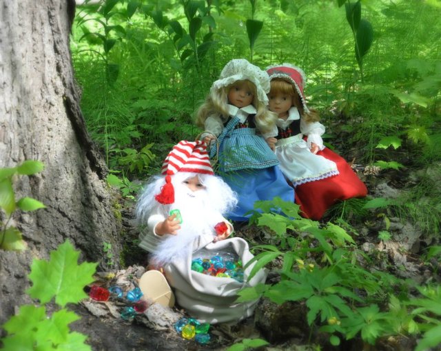 Розочка и Беляночка — Куклы Sylvia Natterer (Сильвия Наттерер): Gotz