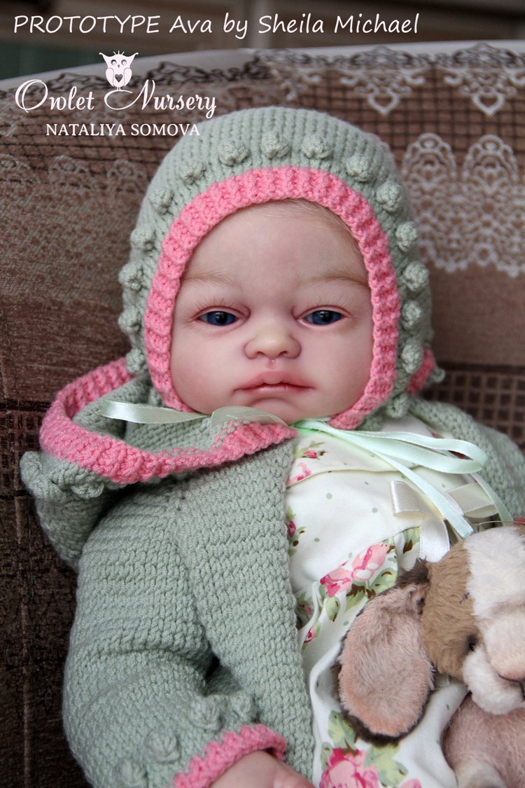 Сильвия - мой прототип Ava от скульптора Sheila Michael. Кукла реборн Наталии Сомовой (фото 10)