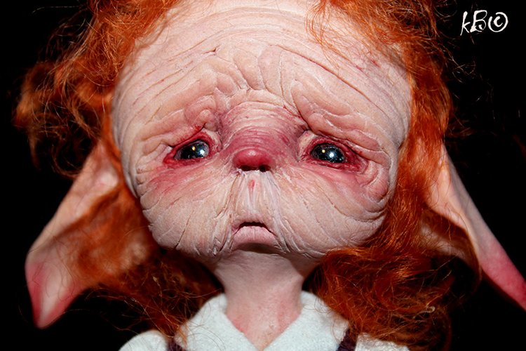 Фурунатти — Игрушки в смешанной технике (мех и глина): Арт (фото 3)