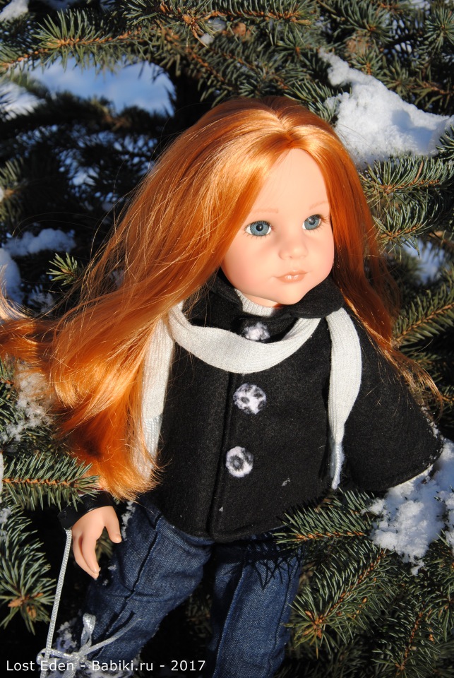 Самая красивая Рыжая. Сара с собачкой 2009 г от Gotz (фото 9)