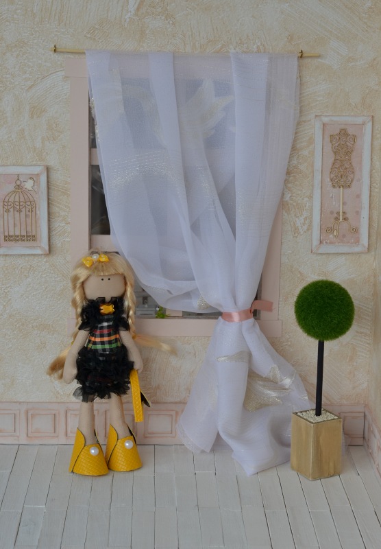 Большой румбокс с аксессуарами (фотозона 7в1) для кукол от 25 см (фото 10)