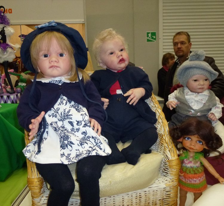 Весенний Бал Кукол на Тишинке: Реборны