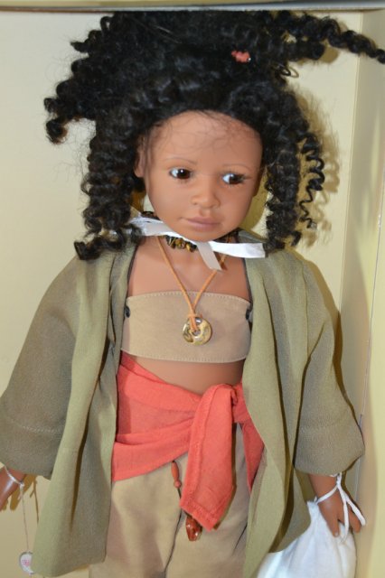 И снова она - коллекционная кукла Беттины Фергенспан (Bettina Fergenspan) для Zapf - Bindhi