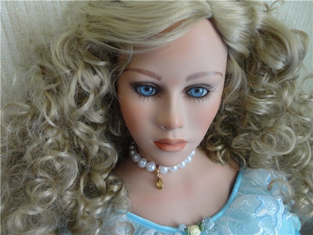 Я синеглаза,светлокудра... Гвендолин, фарфоровая кукла Томаса Бейкера (Thomas Baecker)