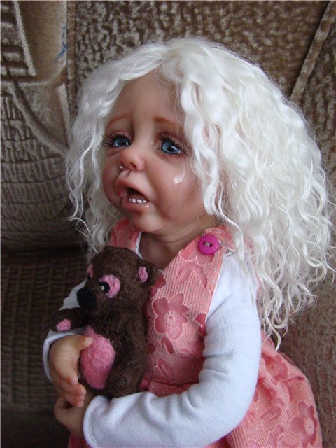 Маленькие плаксы. Авторские куклы Кондрашовой Ирины (фото 9)