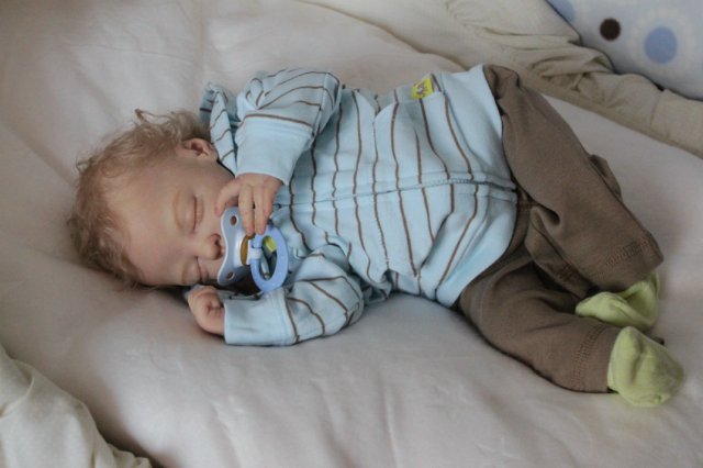 Мальчик одуванчик... Куколка реборн Вишни Виктории