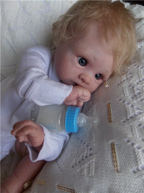 Котенок Савушка, мой забавный глазастик реборн. Детская Светланы Матляк