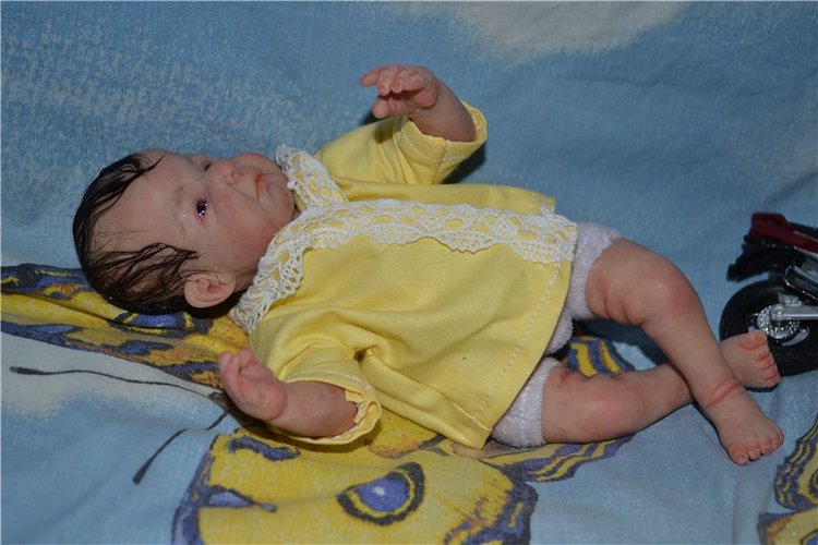 ООАК, маленький карапуз Сашенька. Авторская кукла Медведевой Ольги | Бэйбики ООАК, маленький карапуз Сашенька. Авторская кукла Медведевой Ольги (фото 9)