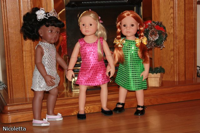 Настроение праздника и мои куклы Готц