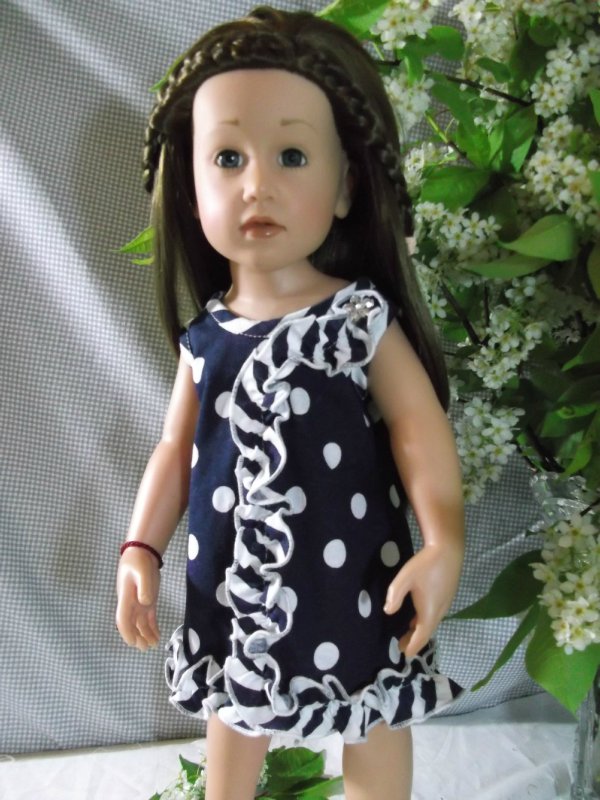 Трикотаж бывает разным. Наряды для кукол Готц