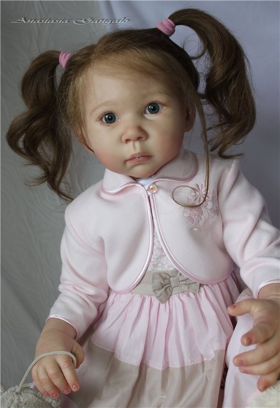 Иришка - сладкая Ириска! И шоколада ни надо... Кукла реборн Анастасии Гангало
