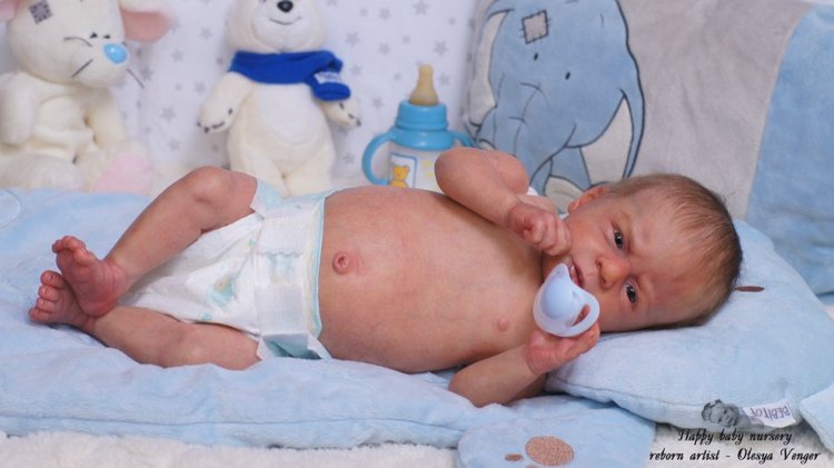 Мой маленький Ангел. Продолжение... кукла реборн Олеси Венгер (фото 2)