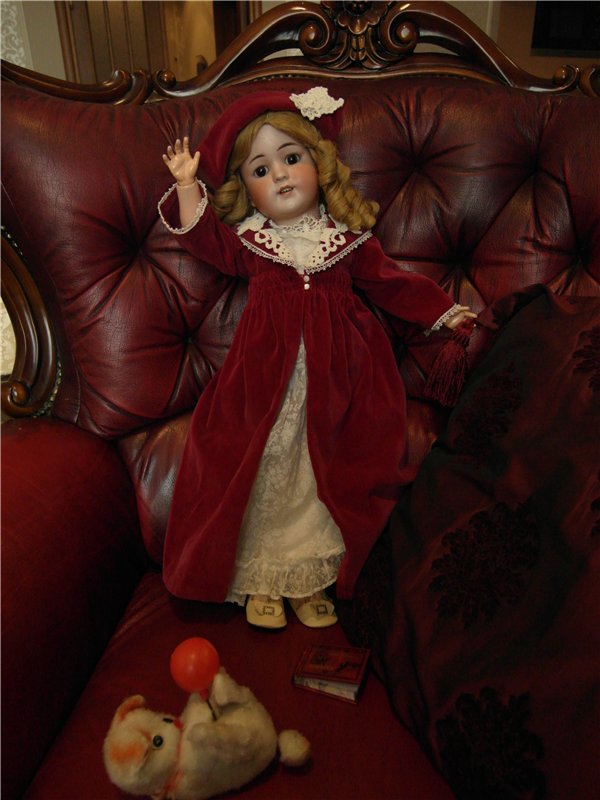 Антикварная Кити и её механический котёнок. Видео