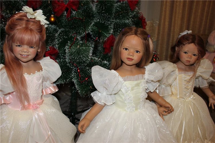 С наступающим Новым годом! Куклы Annette Himstedt