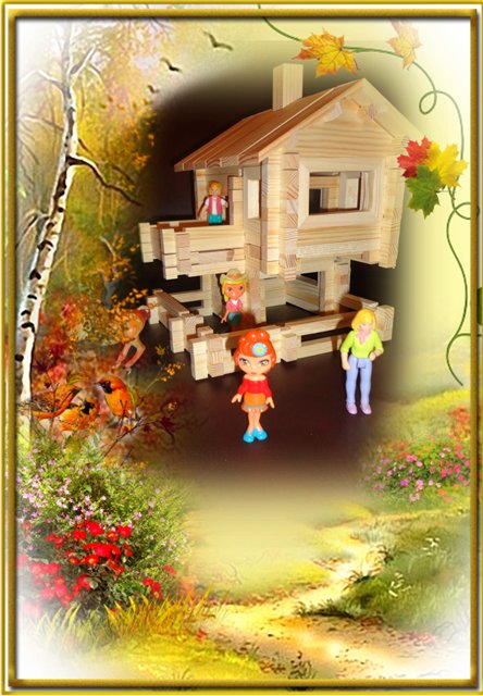 Путешествие Гулливера и его спутницы в страну лилипутов