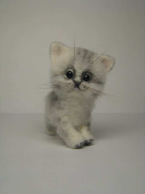 Пушистое чудо. Авторская игрушка валянием Ольги Чернухо