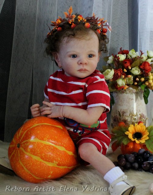 Ян, мой ЯНварский эльф. Куклы реборн Елены Ядриной (фото 10)