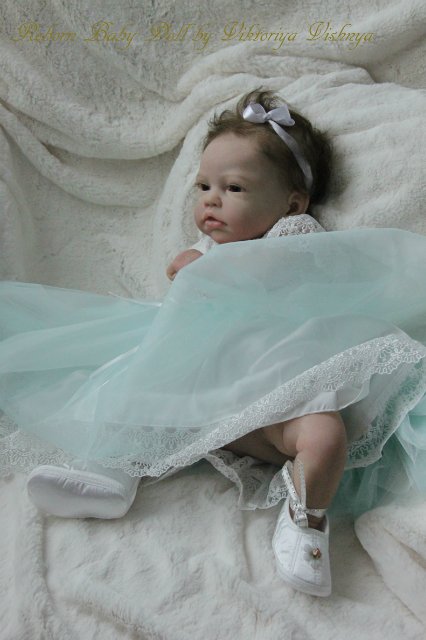 Кайли... Куколка реборн Виктории Вишни