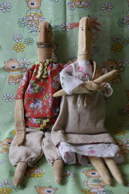 Мои тряпичные куколки как оберег по имени