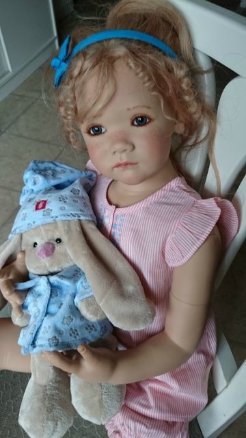 Девочки - грустиночки Илви и Милина от замечательного автора Аннетт Химштедт (фото 9)