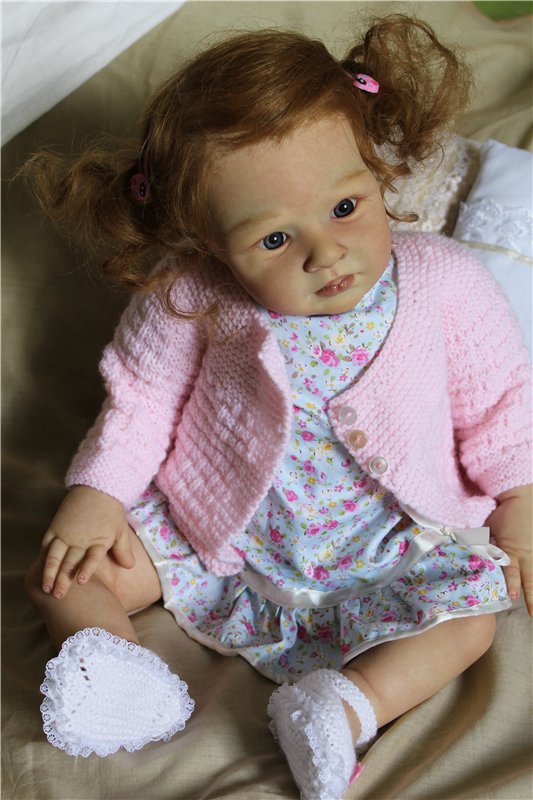 Моя малышка реборн Ксения из молда Рован (фото 8)