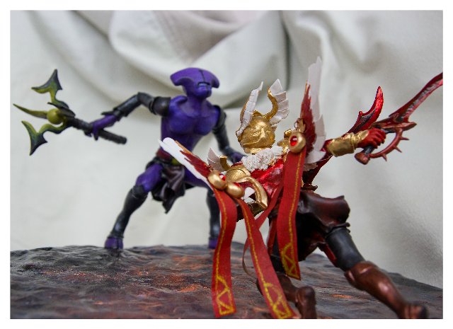 Скульптурная группа по игре Dota. Legion Commander Arcana vs Faceless Void (фото 2)