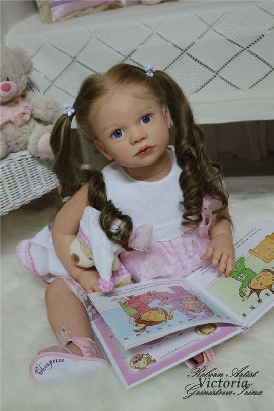Еще немного о Виктории. Кукла реборн Гринистовой Ирины