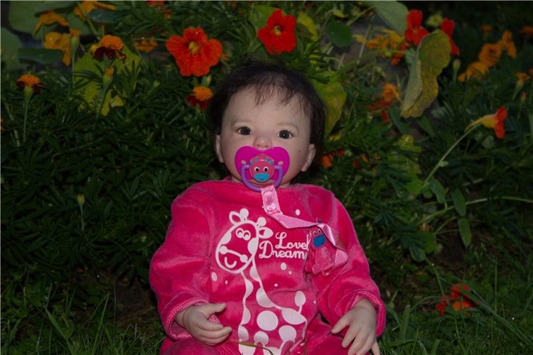 Малышка реборн азиаточка Лия