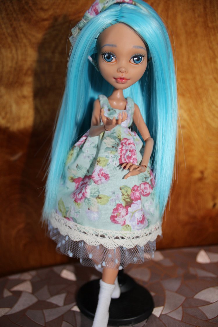 Я не любила Monster High! ООАК Мальвина (фото 5)