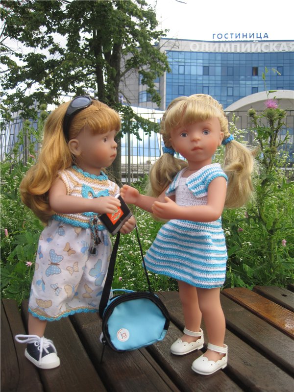 Тата, Анели и Лина! Куколки подружки Kathe Kruse | Бэйбики Тата, Анели и Лина! Куколки подружки Kathe Kruse