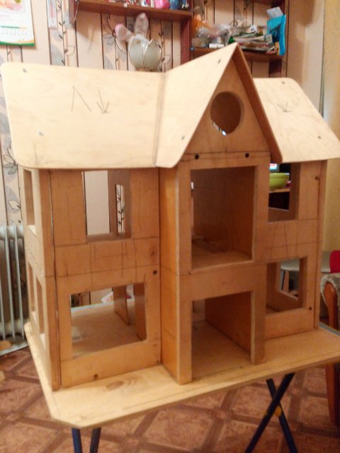 Дом для кукол — Кукольные домики своими руками: фото (фото 2)