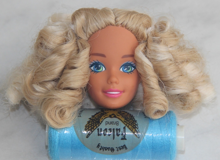 Простушка и розовый куст — Реставрация и преображение кукол: ремонт (фото 10)