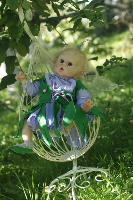 Офелька-стрекоза, куклёныш реборн Элины Кудрявцевой