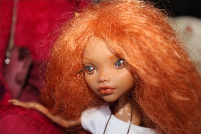 К Мальвине приехали сёстры. Ещё два ООАКа Monster high (фото 3)