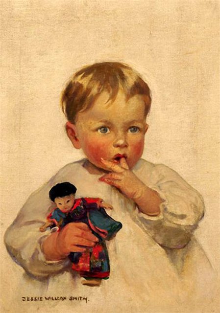 Удивительные иллюстрации Джесси Уилкокс Смит/Jessie Willcox Smith (1863-1935)