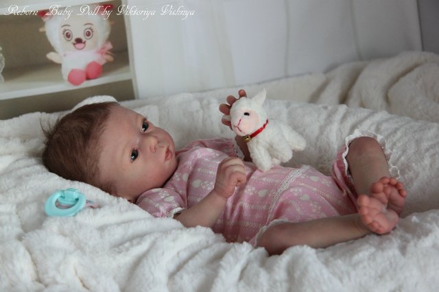 Аделиночка 2... Куколка реборн Виктории Вишни