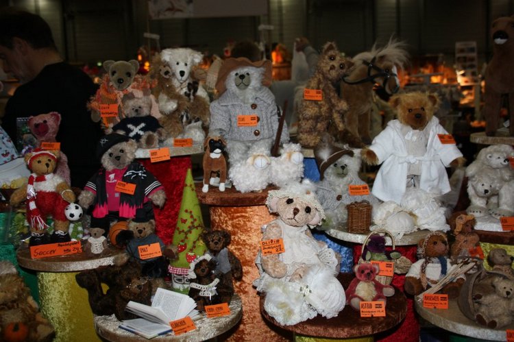 Выставка кукол, мишек тедди, кукольных домиков и миниатюры в Den Bosch (Нидерланды) 24-25 октября 2015 год. Часть вторая