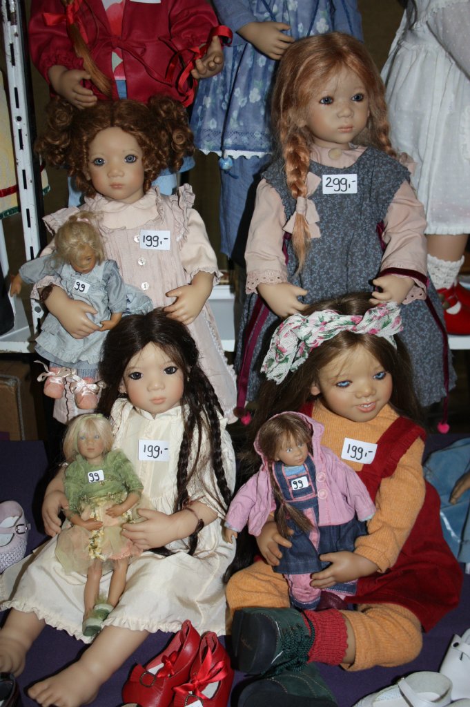 Выставка кукол, мишек тедди, кукольных домиков и миниатюры в Den Bosch (Нидерланды) 24-25 октября 2015 год. Часть вторая