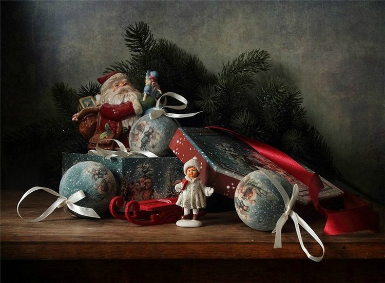 Чудесные новогодние натюрморты