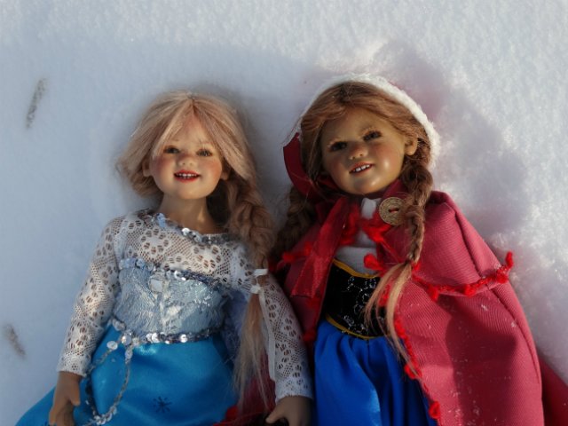 Зимняя сказка | Бэйбики Зимняя сказка — Одежда и обувь для кукол своими руками: фото