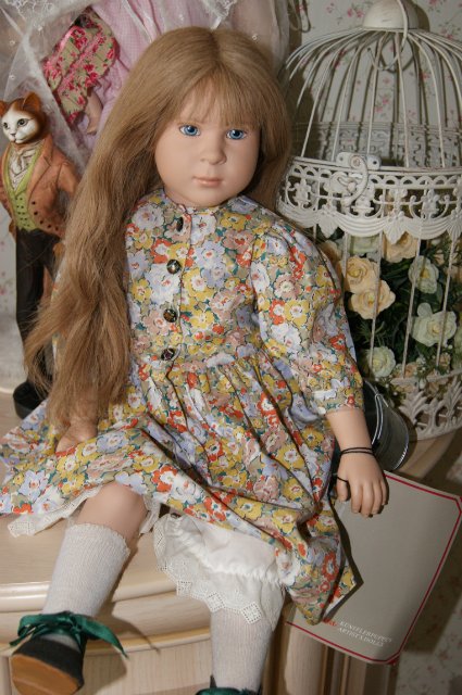 Лица из прошлого или милые барышни от немецкой художницы Sabine Ecshe