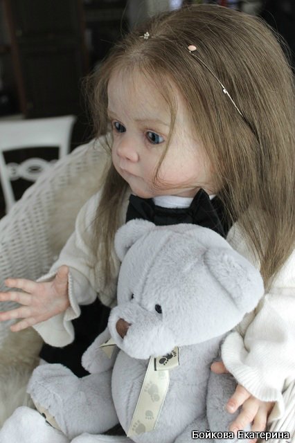 Кукла реборн Frida от Karola Wegerich в моём исполнении