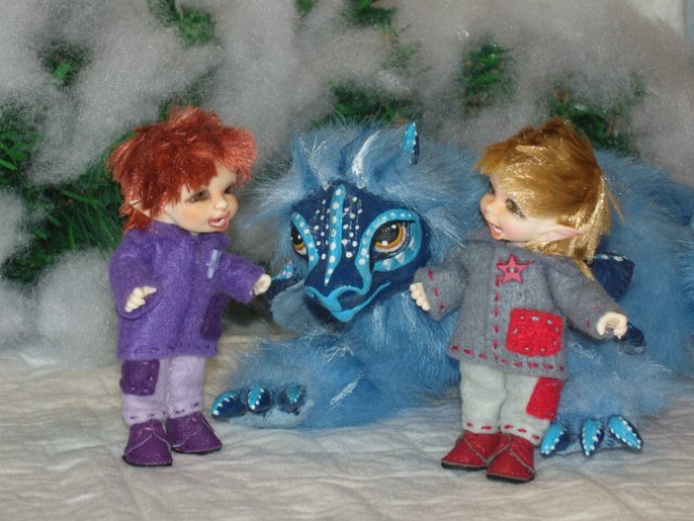 Последняя в этом году зимняя история от Таниты "Смурфик" (фото 9)