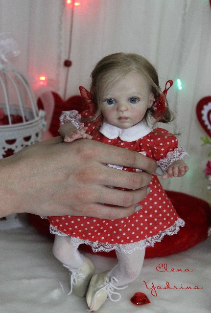 Крошка на ладошке. Куклы реборн Елены Ядриной